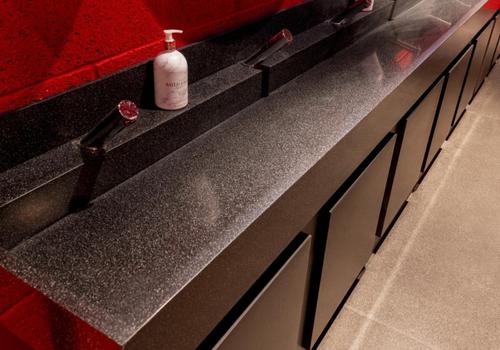 Solid Surface Wash Trough