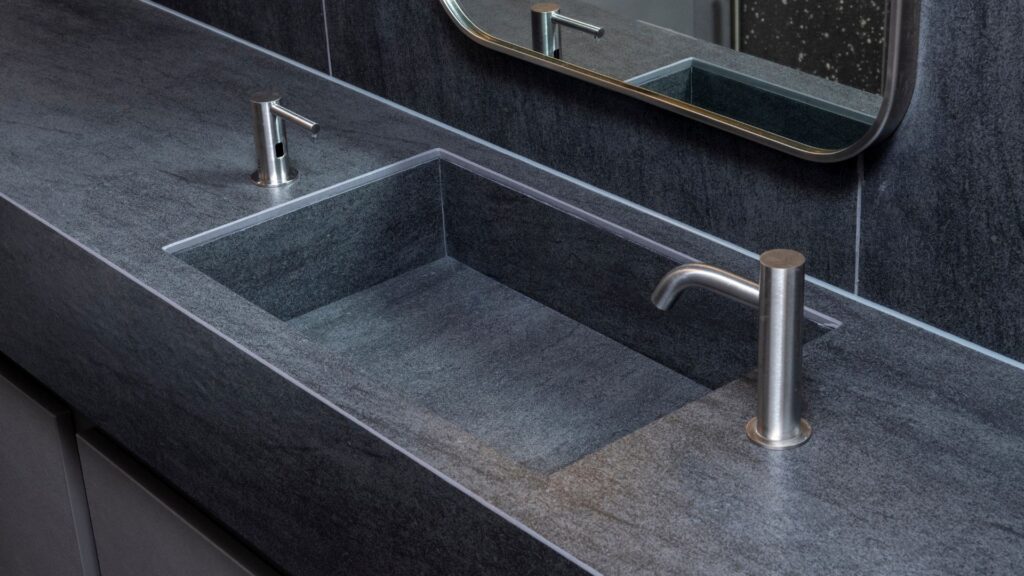 Solid Surface Vanity - Material Source Studio, Glasgow