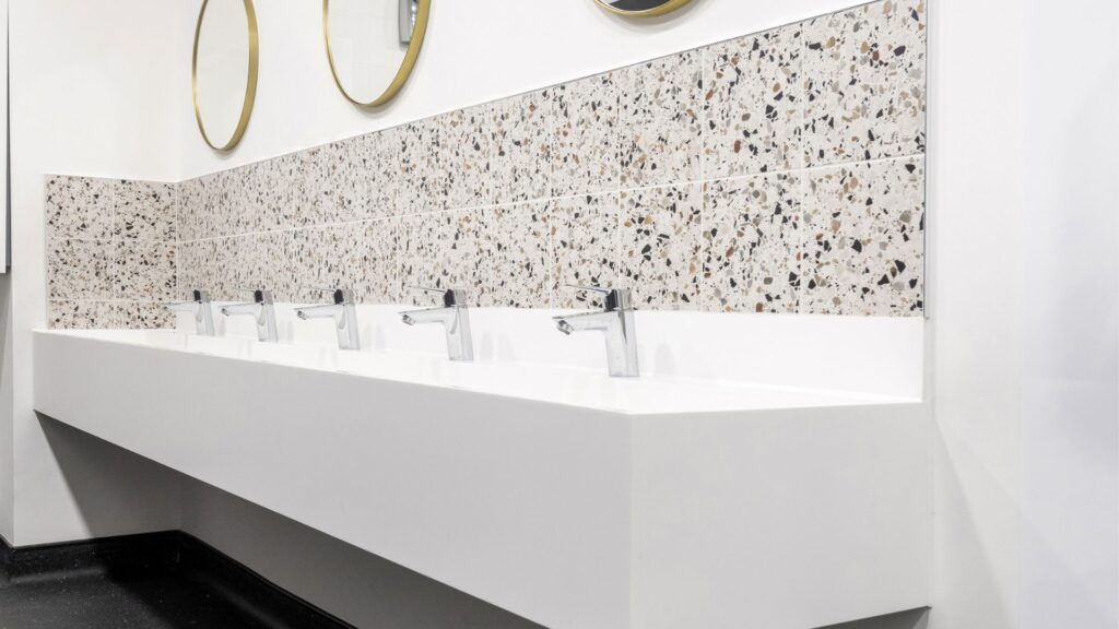 Solid Surface Wash Trough - L'Oreal