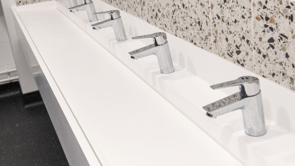 Solid Surface Wash Trough - L'Oreal